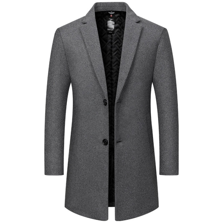 Cappotto Uomo Lungo Taglio Dritto Classico