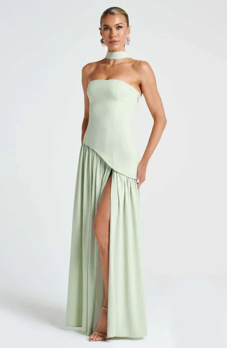 Abito Maxi Donna Senza Spalline