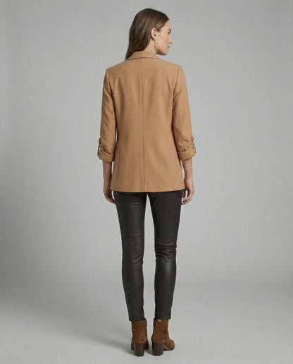Blazer Donna Elegante Vestibilità Larga