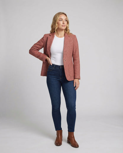 Blazer Donna Elegante Manica Lunga