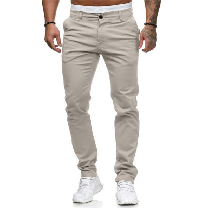 Pantaloni Chino Uomo Slim Fit Moderni - Brentozzi