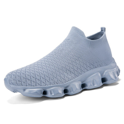 Scarpe Donna in Tessuto Elasticizzato Suola Profilata