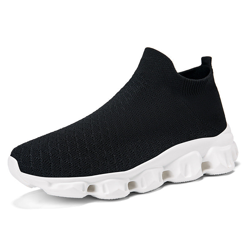 Scarpe Donna in Tessuto Elasticizzato Suola Profilata