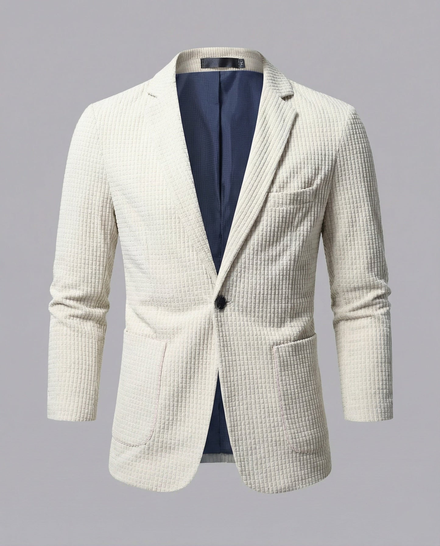 Blazer Uomo Quadrettato Taglio Moderno