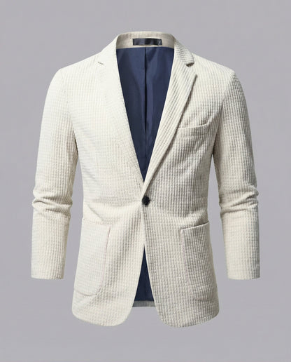 Blazer Uomo Quadrettato Taglio Moderno