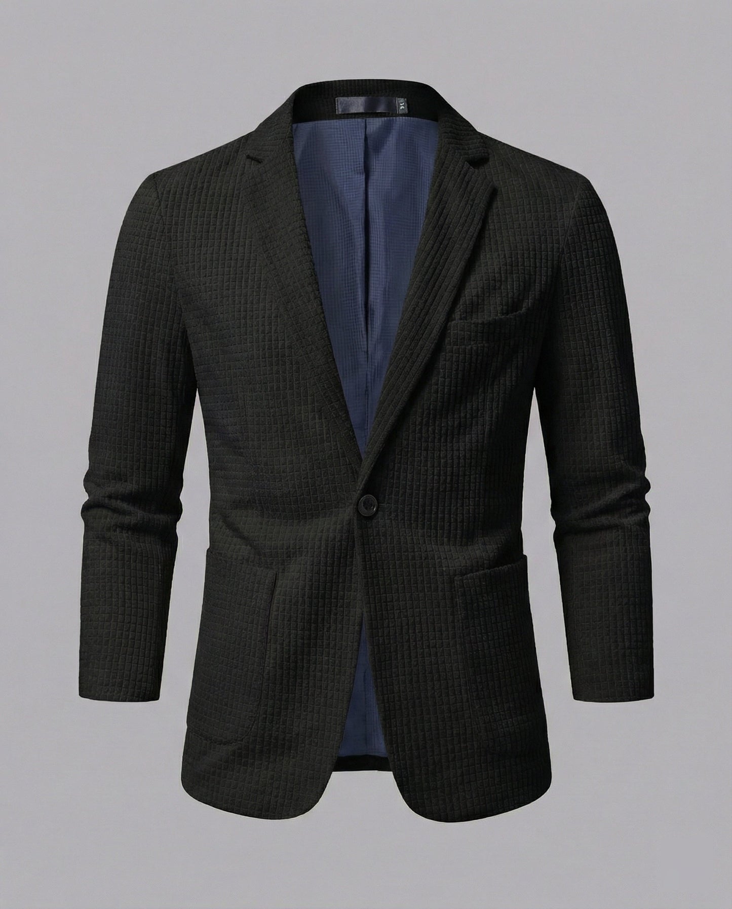 Blazer Uomo Quadrettato Taglio Moderno