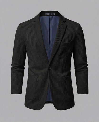 Blazer Uomo Quadrettato Taglio Moderno