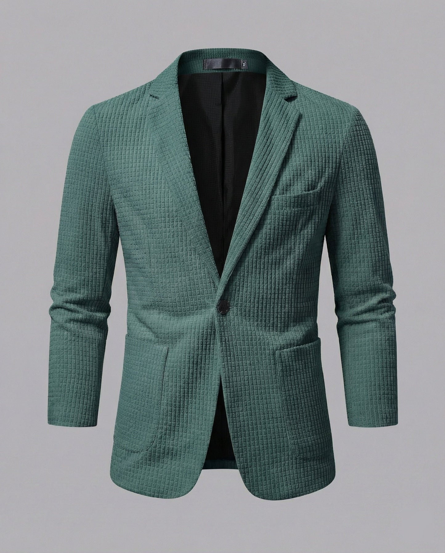 Blazer Uomo Quadrettato Taglio Moderno
