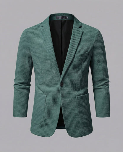Blazer Uomo Quadrettato Taglio Moderno