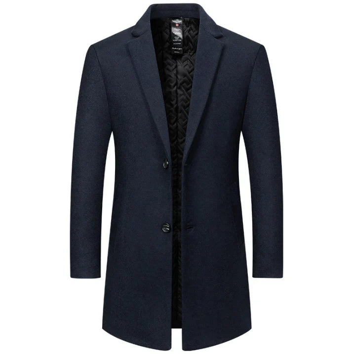 Cappotto Uomo Lungo Taglio Dritto Classico - Brentozzi