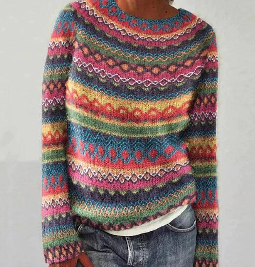 Maglione Donna in Maglia Caldo Elegante - Brentozzi