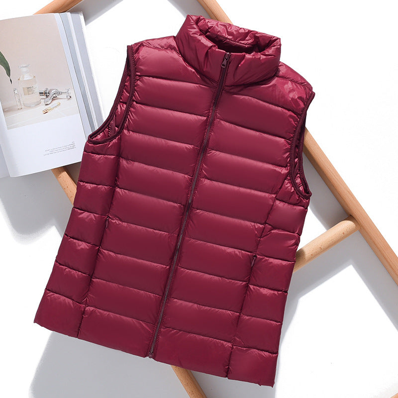 Gilet Imbottito Donna Leggero Primavera Autunno