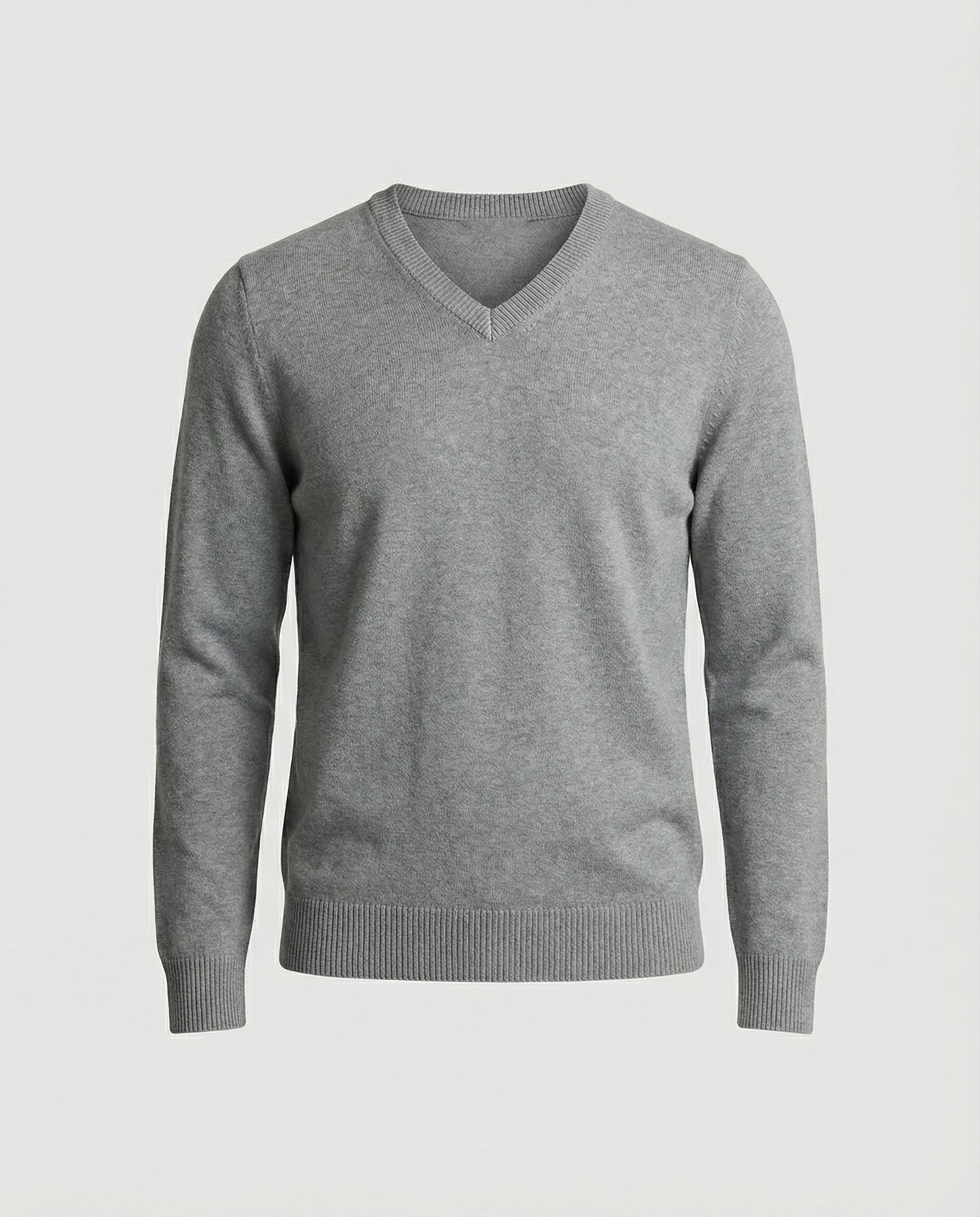 Maglione Uomo Cotone Scollo a V
