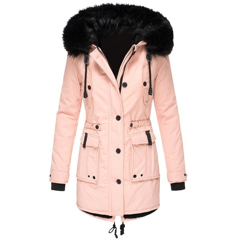 Giacca Invernale Donna Calda Elegante Regular Fit