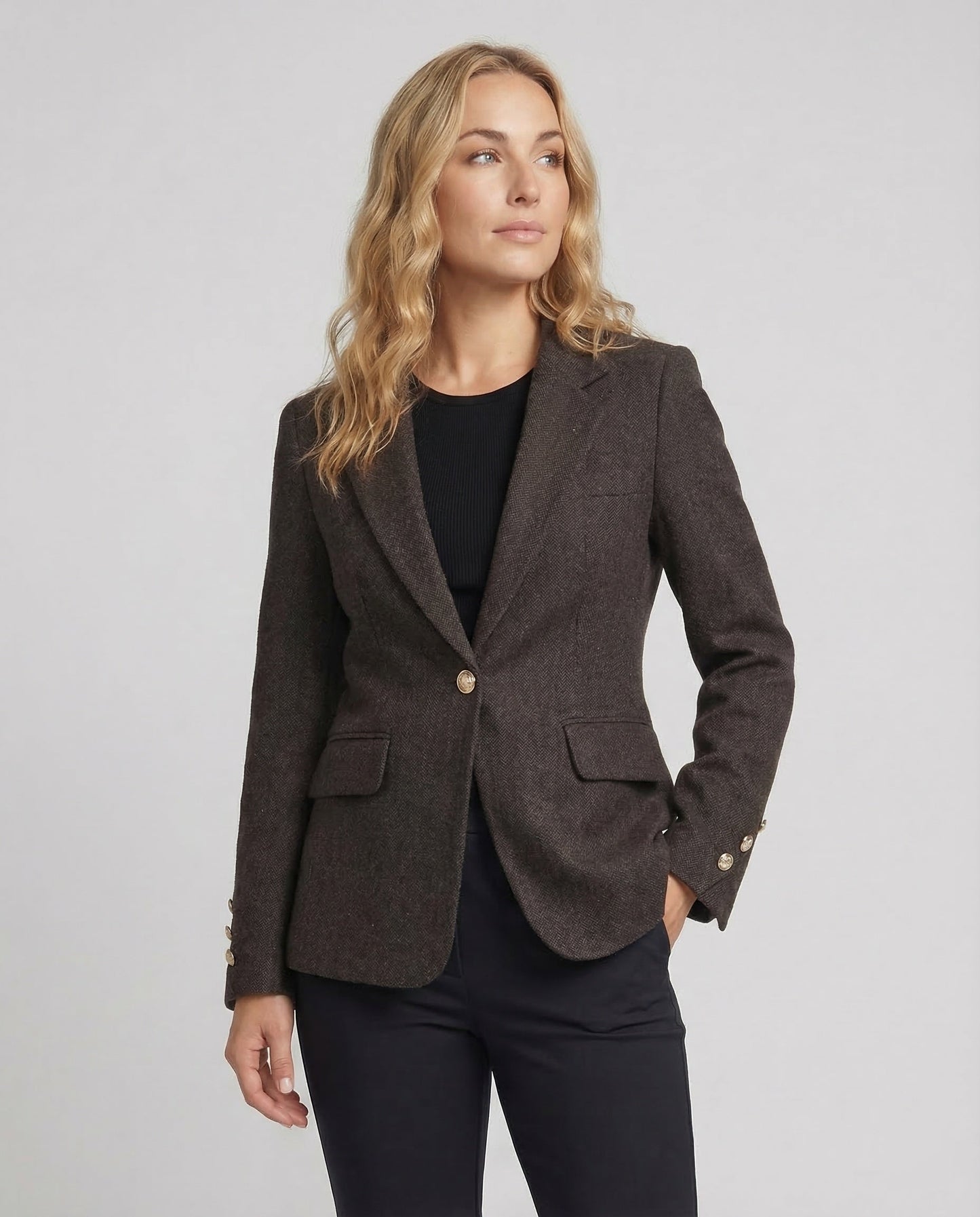 Blazer Donna Elegante Manica Lunga