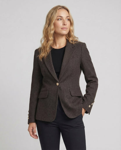 Blazer Donna Elegante Manica Lunga