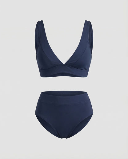 Bikini Donna Coppe Preformate Scollo a V - Brentozzi