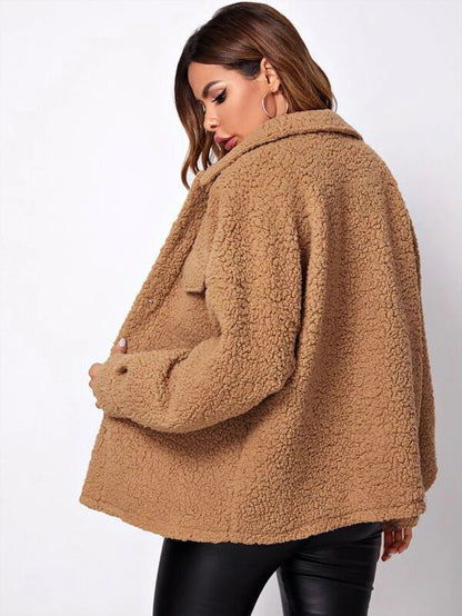 Giacca Donna con Colletto e Tasche Taglio Classico