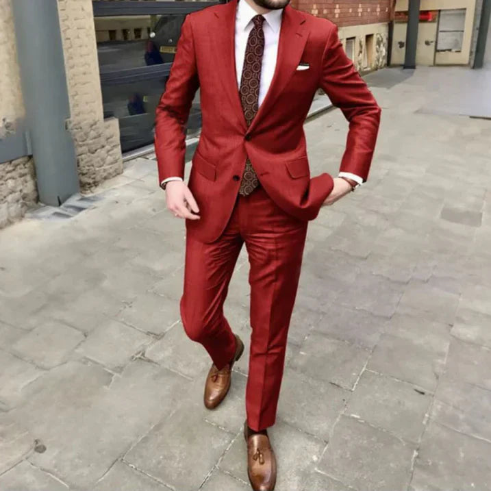 Completo Uomo Due Pezzi Giacca e Pantaloni Classici