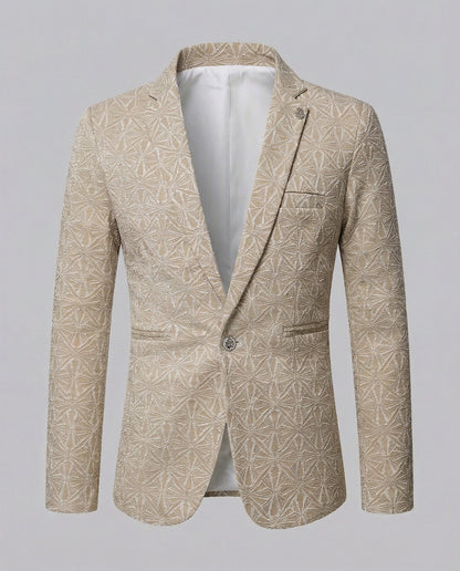 Blazer Uomo Strutturato Taglio Moderno