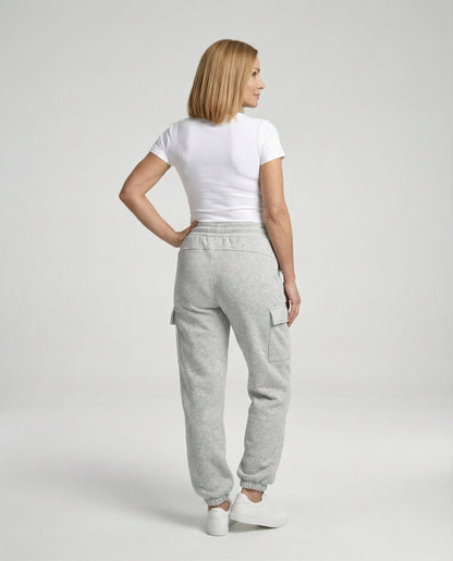 Pantaloni Cargo Donna Elastico in Vita Comodi