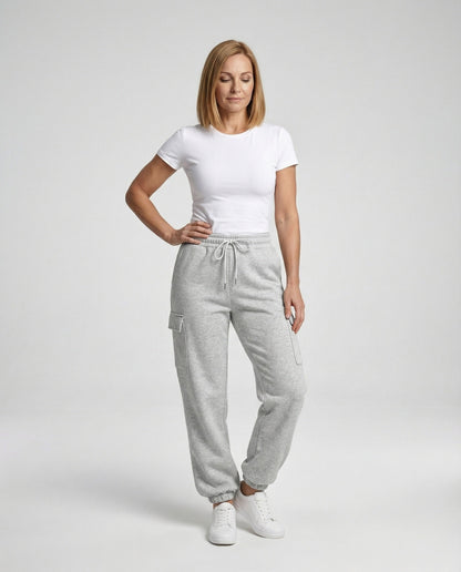 Pantaloni Cargo Donna Elastico in Vita Comodi - Brentozzi
