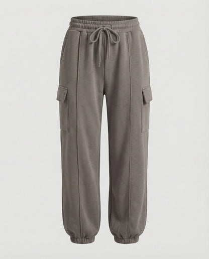 Pantaloni Cargo Donna Elastico in Vita Comodi