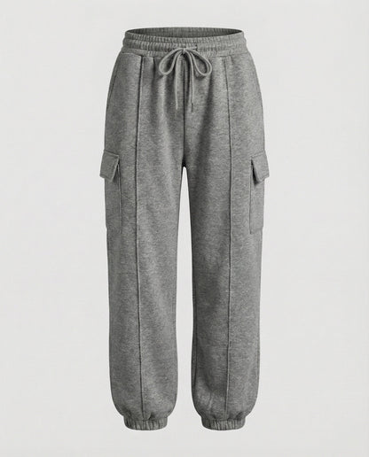 Pantaloni Cargo Donna Elastico in Vita Comodi