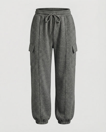 Pantaloni Cargo Donna Elastico in Vita Comodi