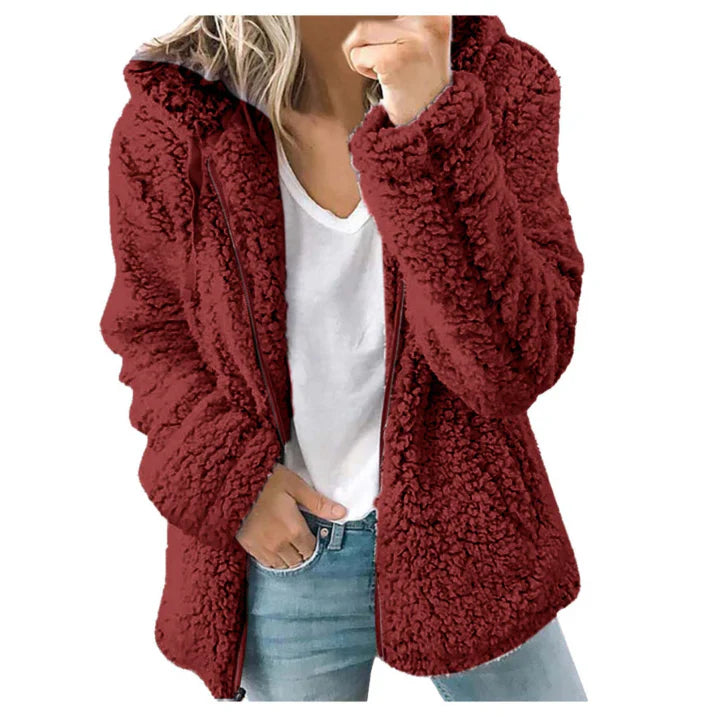 Cappotto Donna Teddy Caldo