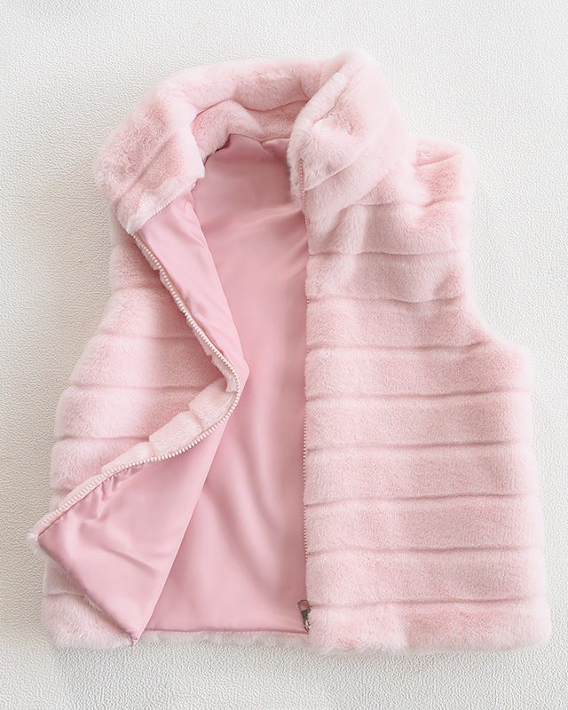 Gilet Donna in Ecopelliccia Imbottito