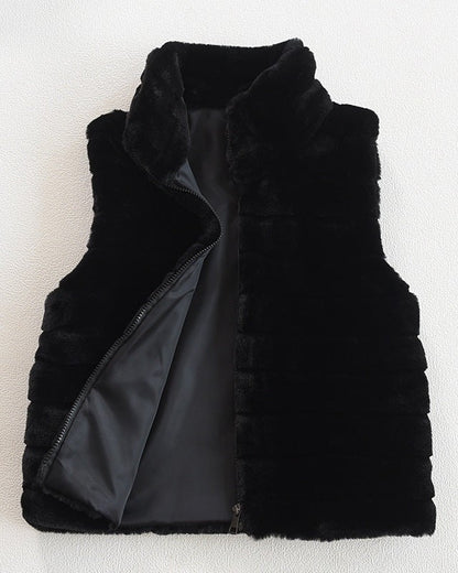 Gilet Donna in Ecopelliccia Imbottito