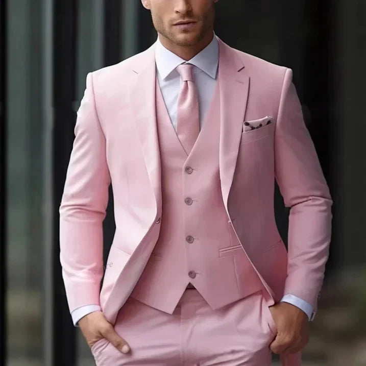 Completo Uomo Classico Tre Pezzi con Gilet