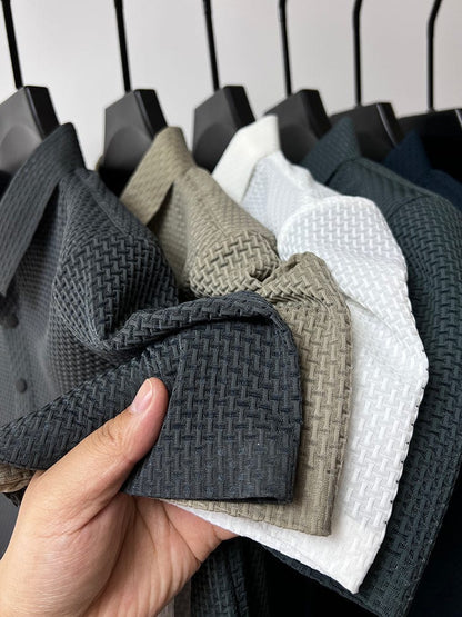 Polo Uomo in Mesh Vestibilità Regular