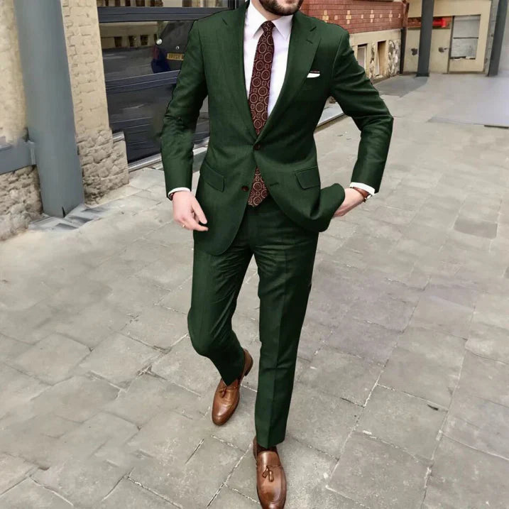 Completo Uomo Due Pezzi Giacca e Pantaloni Classici