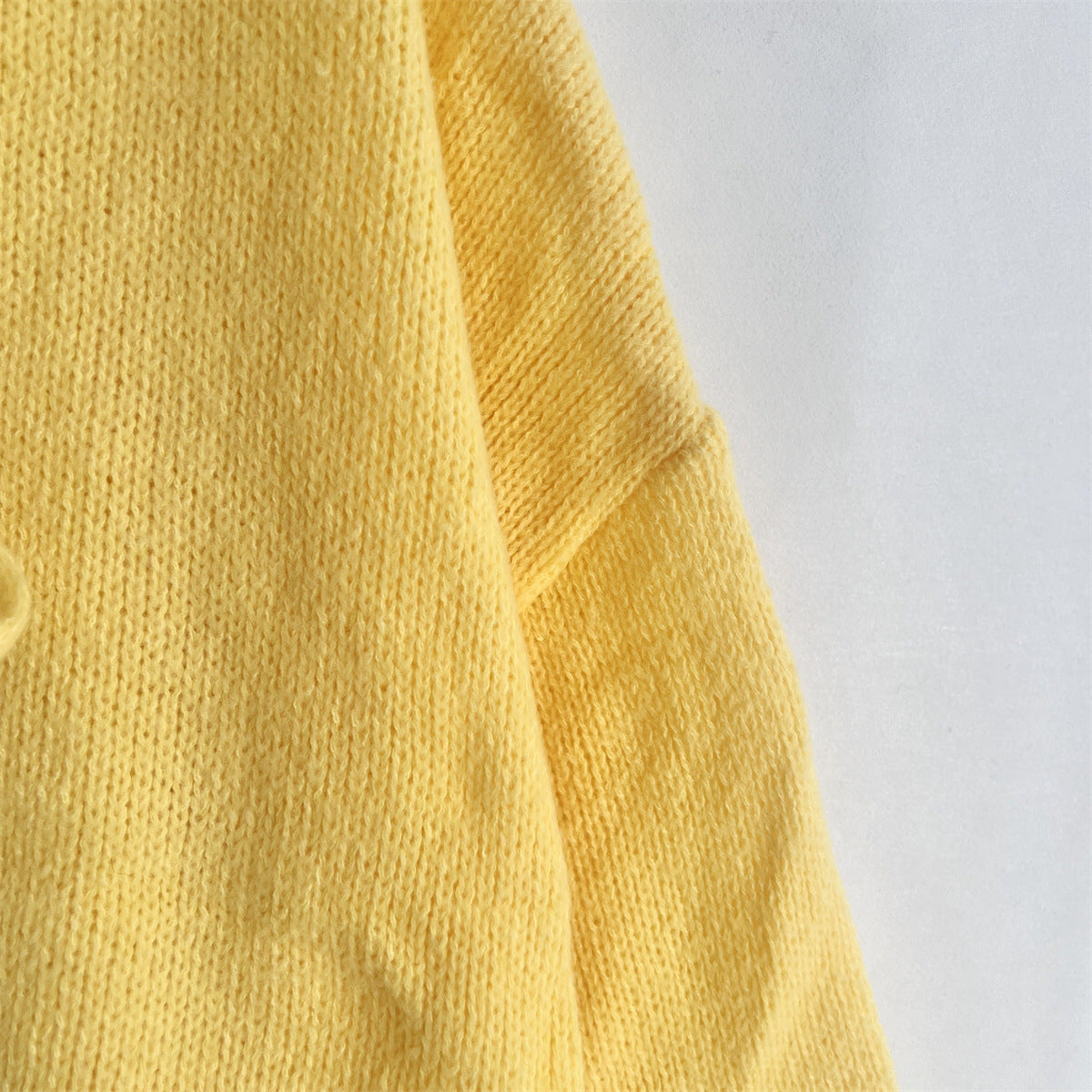 Cardigan Uomo Girocollo con Lacci Semplice