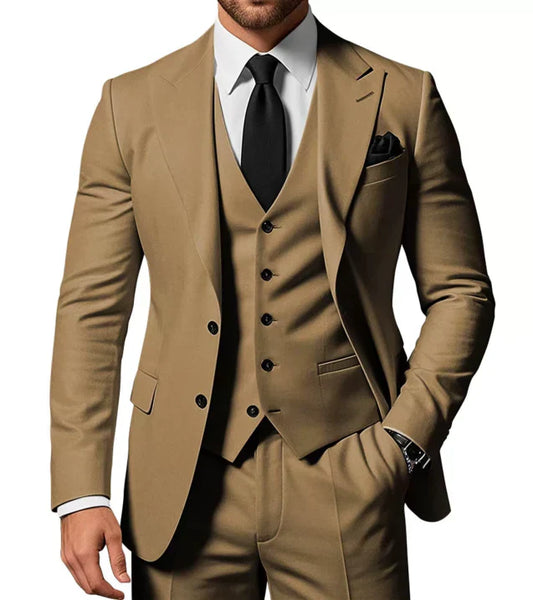Abito Completo Uomo Tre Pezzi Giacca Gilet e Pantaloni - Brentozzi
