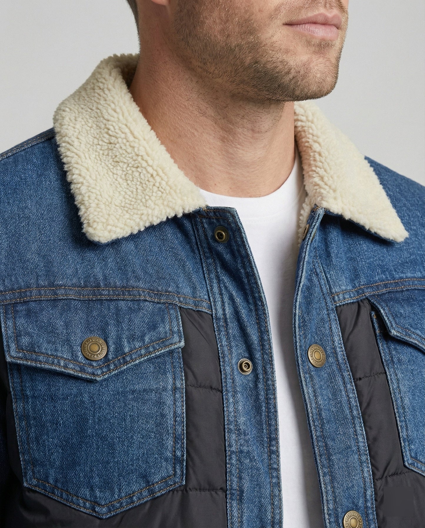 Overshirt Uomo Giacca Leggera Casual