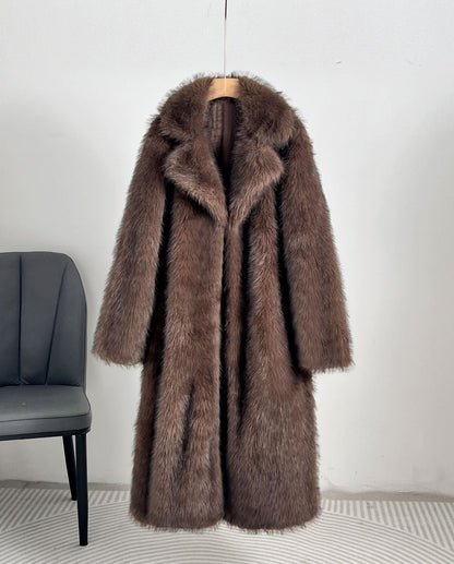 Cappotto Donna Invernale Tessuto Caldo Vestibilità Ampia