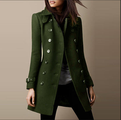 Cappotto Donna Doppiopetto Classico