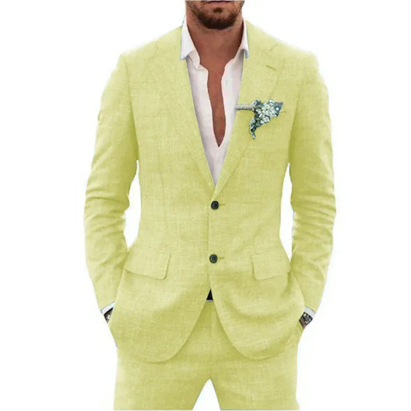 Completo Uomo Estivo Slim Fit
