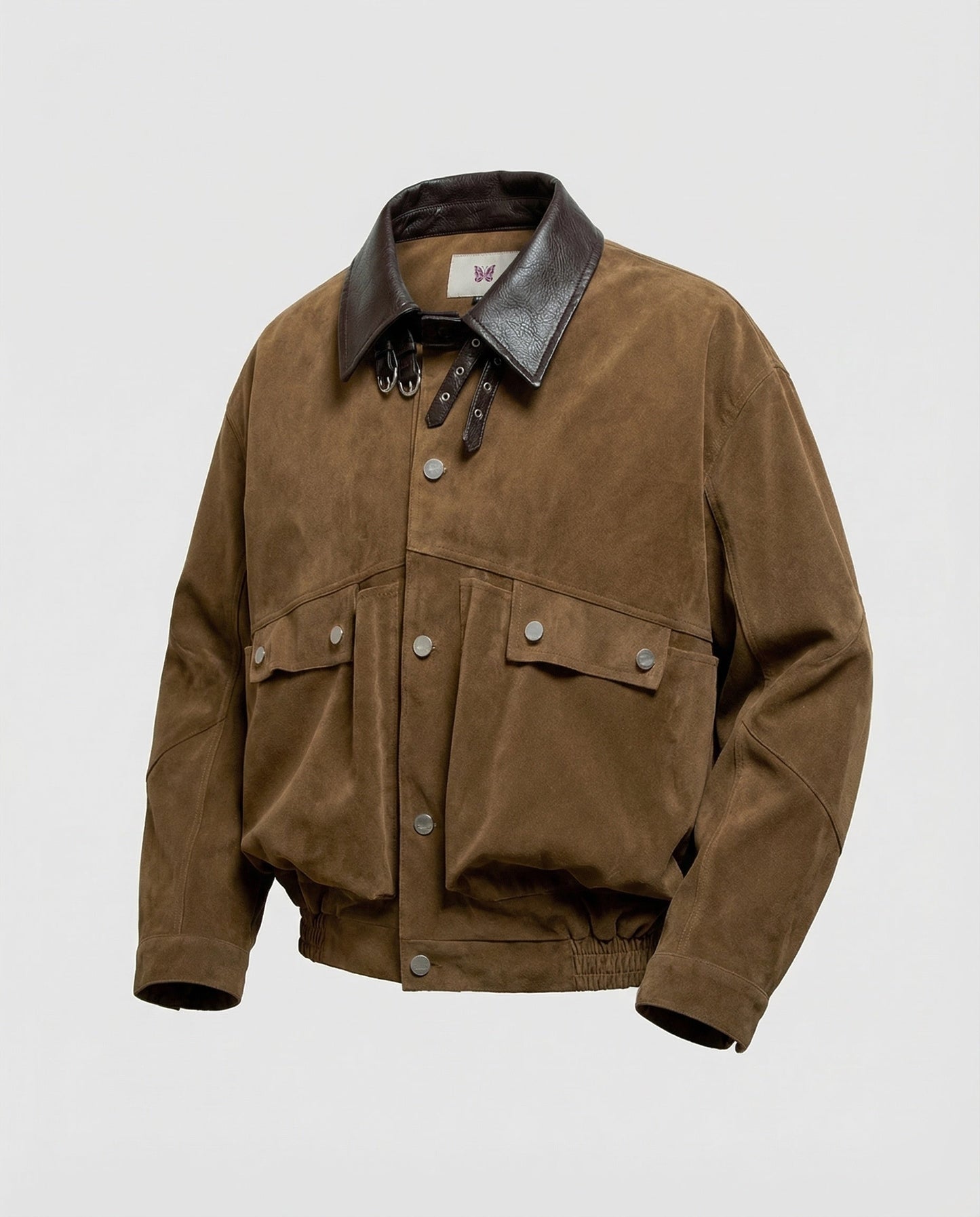 Giacca Uomo in Camoscio Taglio Boxy