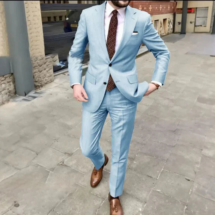 Completo Uomo Due Pezzi Giacca e Pantaloni Classici