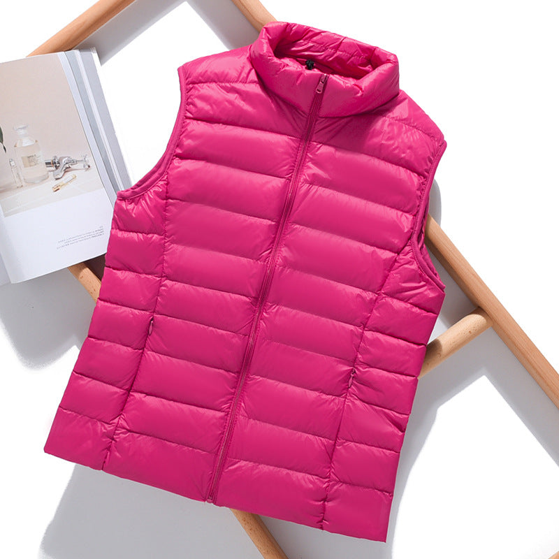 Gilet Imbottito Donna Leggero Primavera Autunno