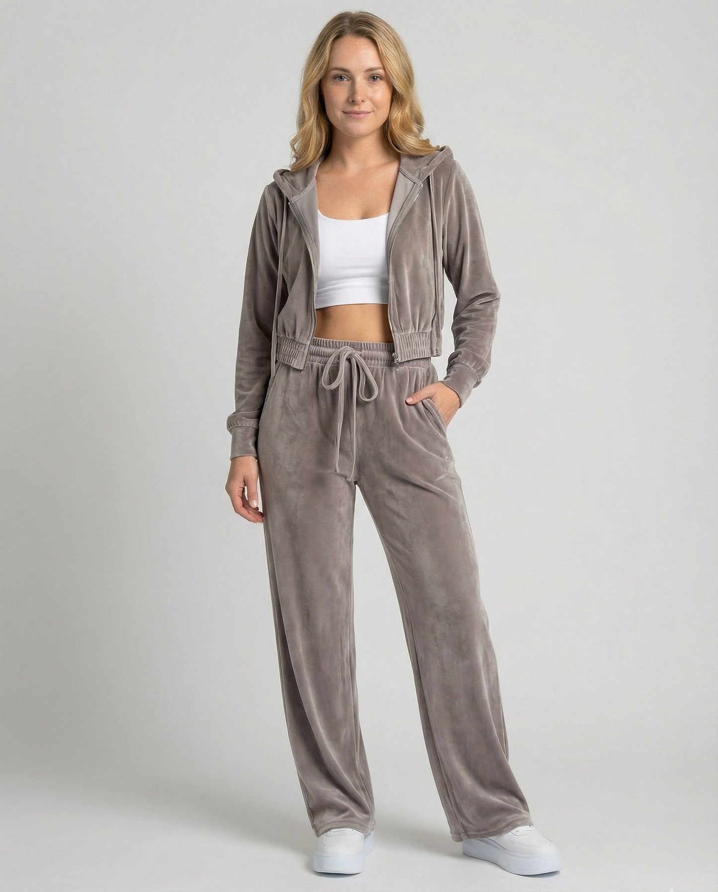 Tuta Donna in Pile Minimalista Comfort - Brentozzi