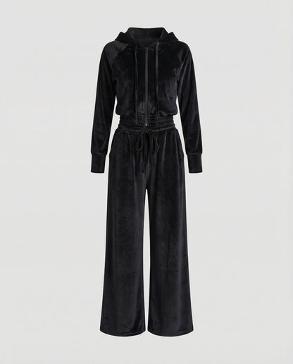 Tuta Donna in Pile Minimalista Comfort