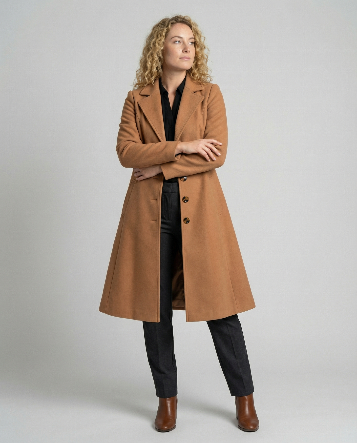 Cappotto Donna in Lana Elegante Invernale - Brentozzi