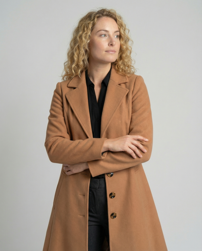 Cappotto Donna in Lana Elegante Invernale