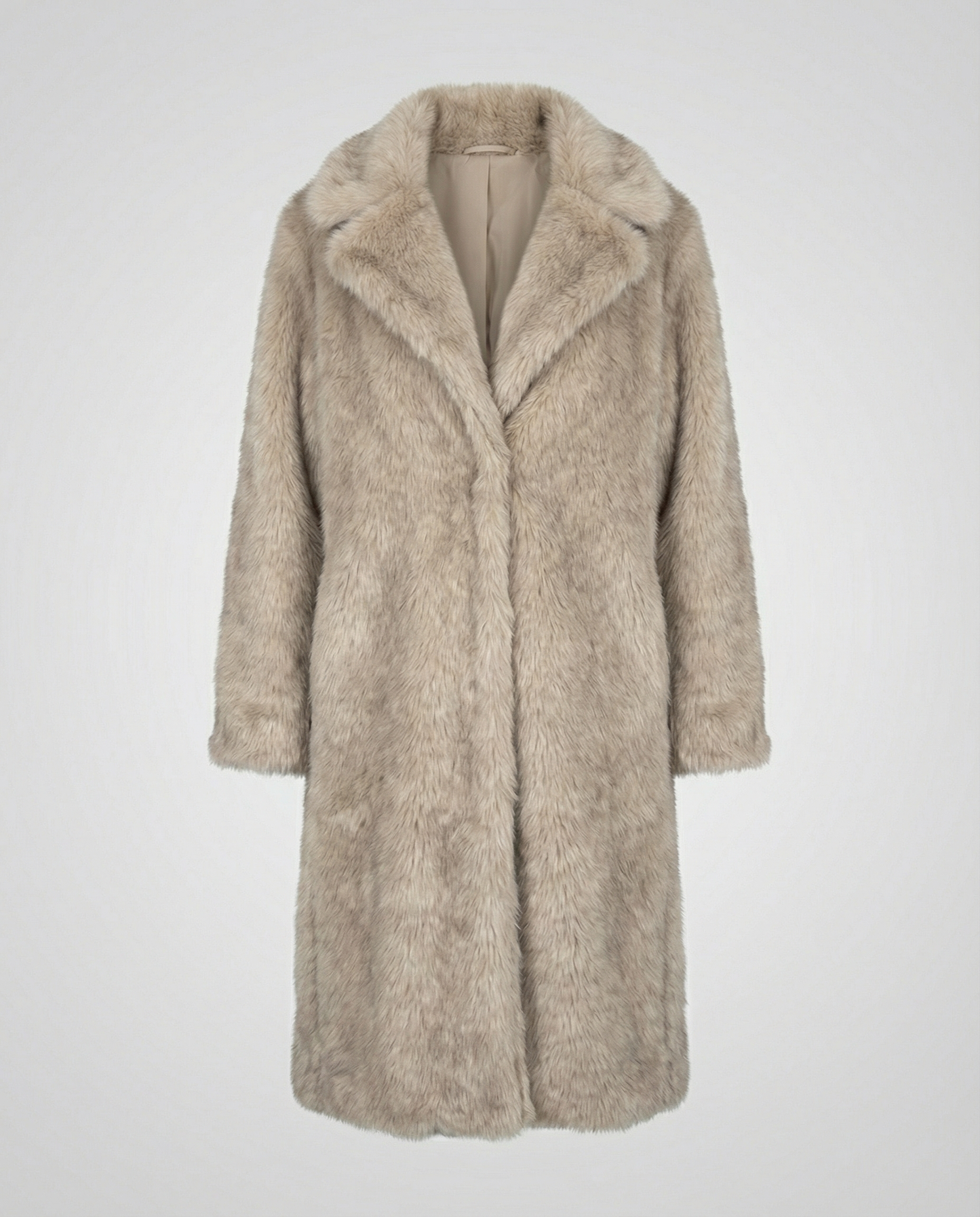 Cappotto Donna in Ecopelliccia Morbido Caldo
