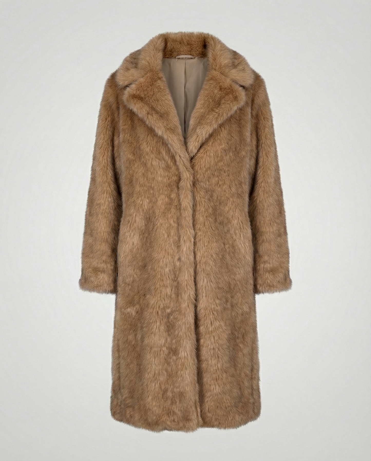 Cappotto Donna in Ecopelliccia Morbido Caldo